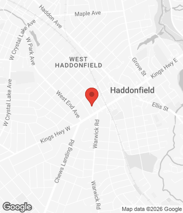 Map of Crust N Fire - 51 Kings Hwy E, Haddonfield, NJ, 08033, US